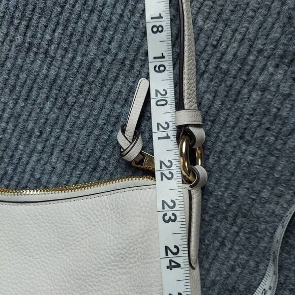 Coach Tote bag Ellie File bag shoulder bag Leather medium White Chalk CU960 - Picture 8 of 14